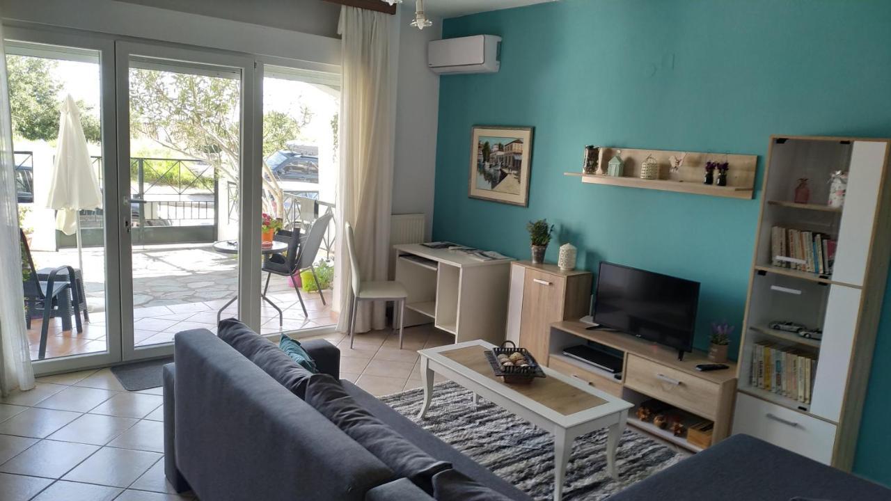 Ferienwohnung Vasileia' S Brand New House Kavala Exterior foto
