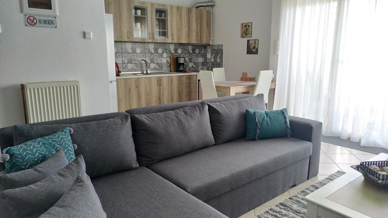 Ferienwohnung Vasileia' S Brand New House Kavala Exterior foto